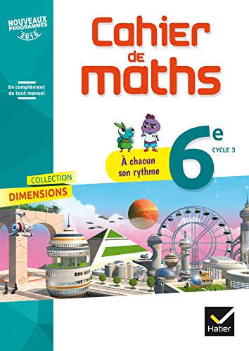 Cahier de maths 6e